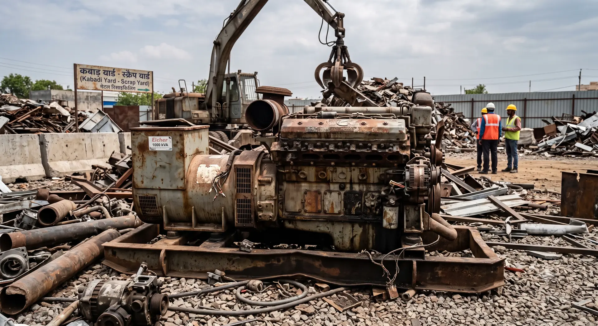 DG Set Scrap Buyer in Hyderabad - A2Z Scrap Buyer